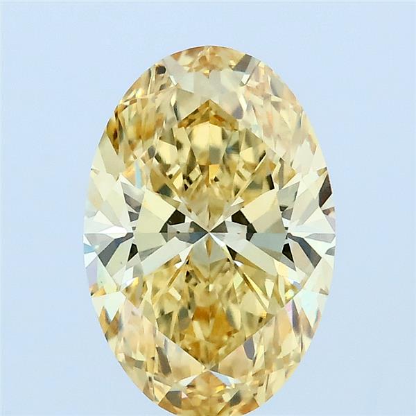 2.10 ct. oval Lab Grown Diamond front image