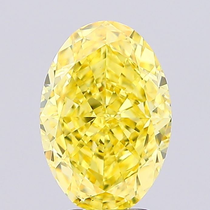 2.81 ct. oval Lab Grown Diamond front image