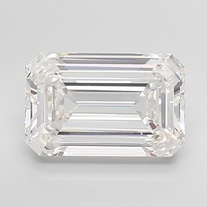 8.10 ct. emerald Lab Grown Diamond front image