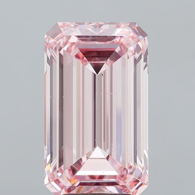 3.54 ct. emerald Lab Grown Diamond front image