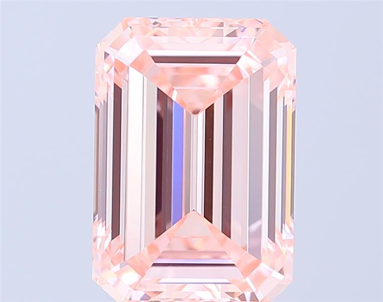 6.02 ct. emerald Lab Grown Diamond front image