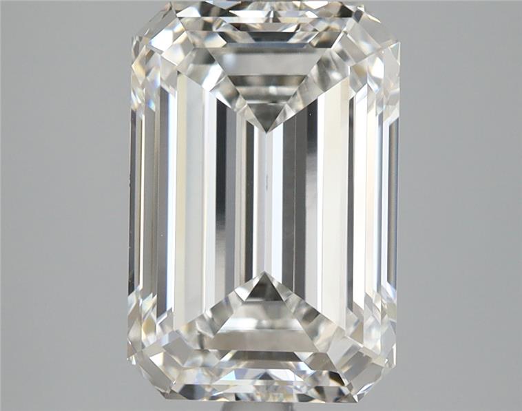 4.10 ct. emerald Lab Grown Diamond front image