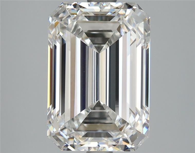 4.09 ct. emerald Lab Grown Diamond front image