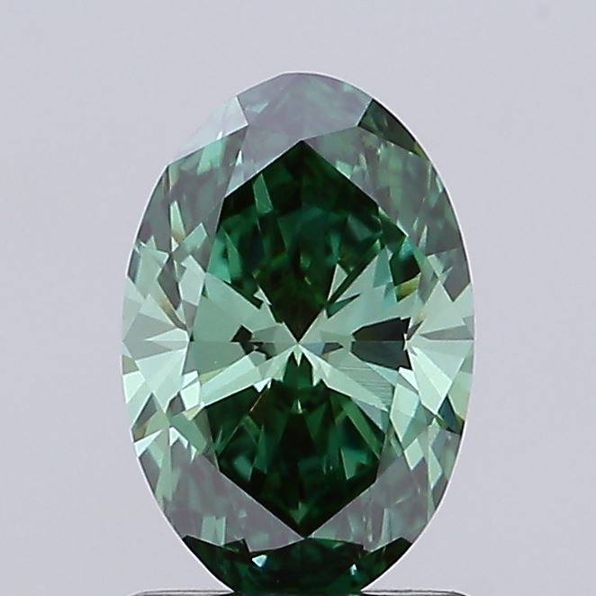 1.10 ct. oval Lab Grown Diamond front image