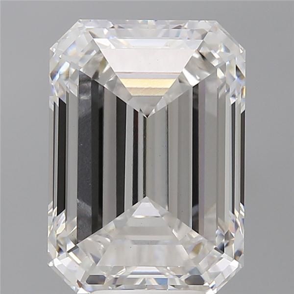 7.50 ct. emerald Lab Grown Diamond front image