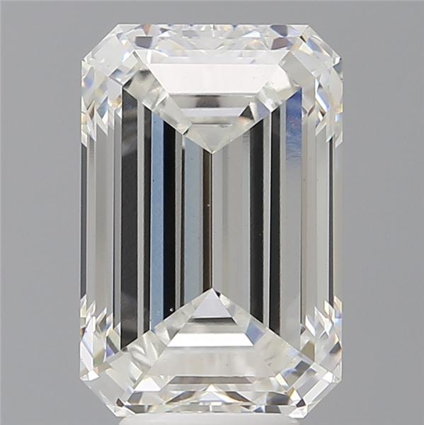 6.53 ct. emerald Lab Grown Diamond front image