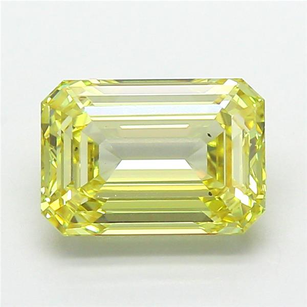 2.58 ct. emerald Lab Grown Diamond front image