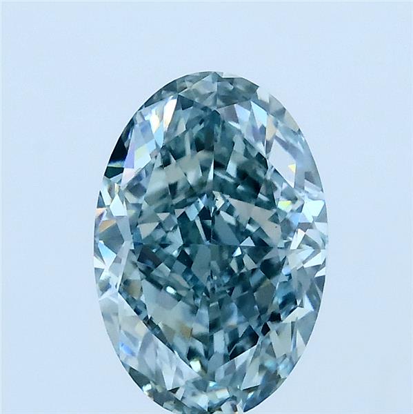 2.00 ct. oval Lab Grown Diamond front image