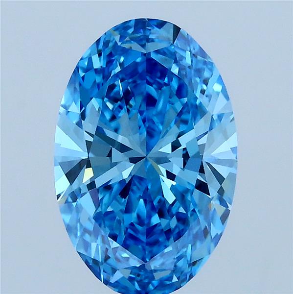 2.00 ct. oval Lab Grown Diamond front image