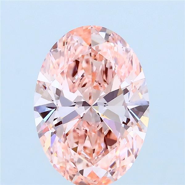 2.01 ct. oval Lab Grown Diamond front image