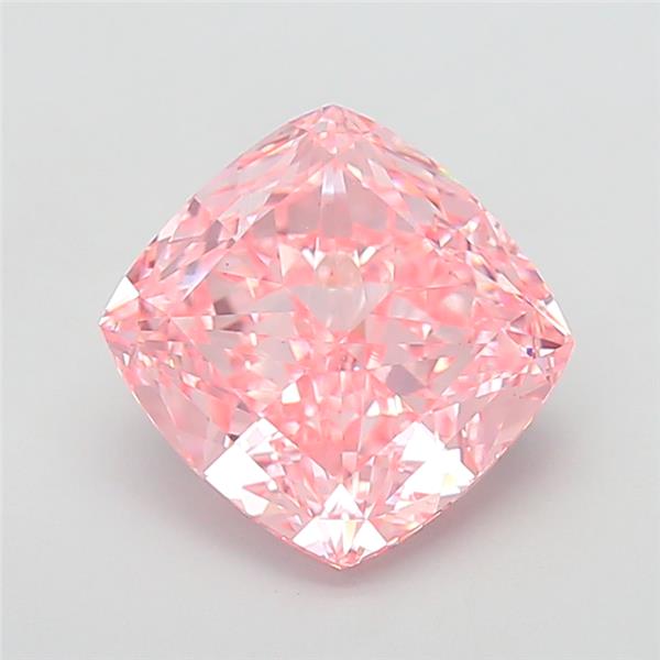 5.61 ct. cushion Lab Grown Diamond front image