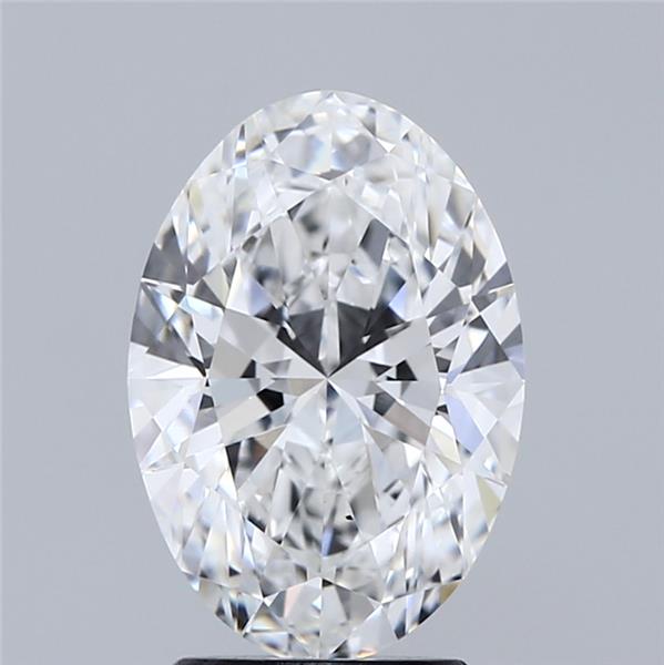 2.55 ct. oval Lab Grown Diamond front image