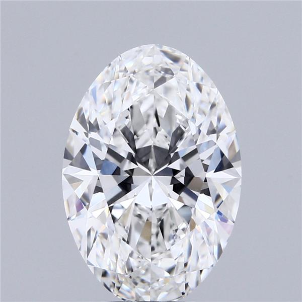 4.05 ct. oval Lab Grown Diamond front image