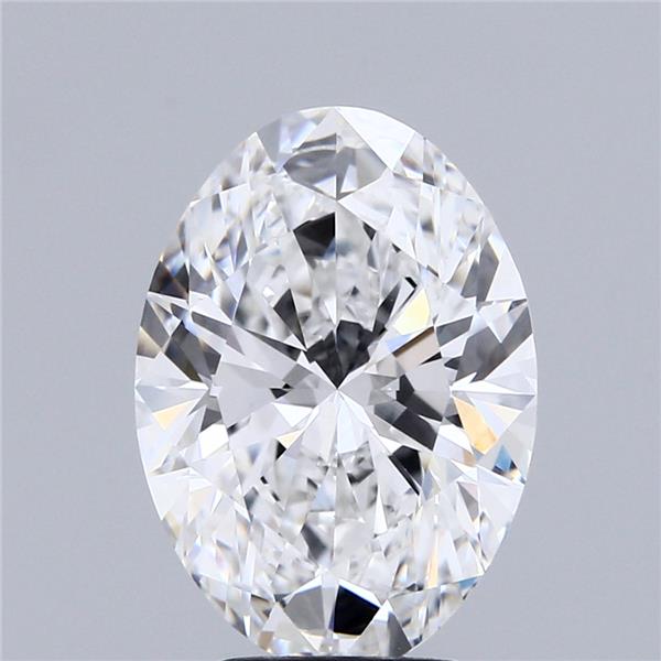 4.05 ct. oval Lab Grown Diamond front image