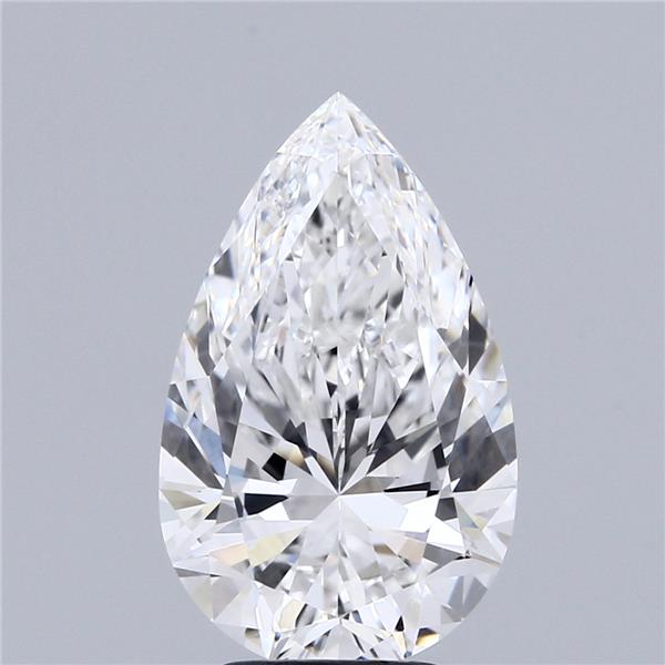 4.08 ct. pear Lab Grown Diamond front image