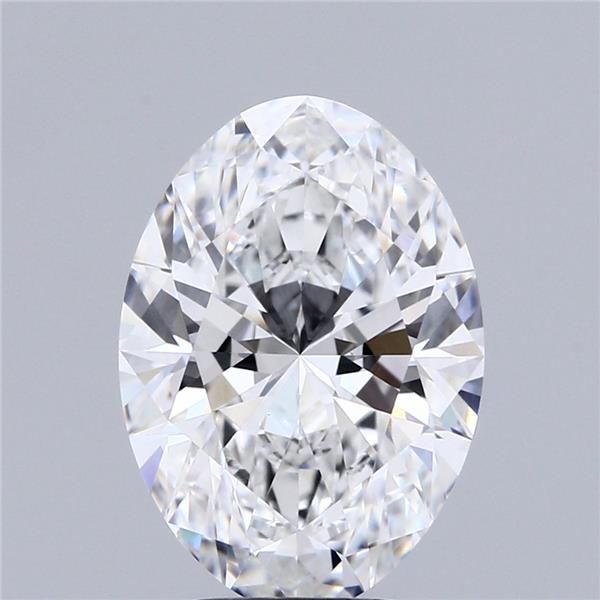 4.04 ct. oval Lab Grown Diamond front image