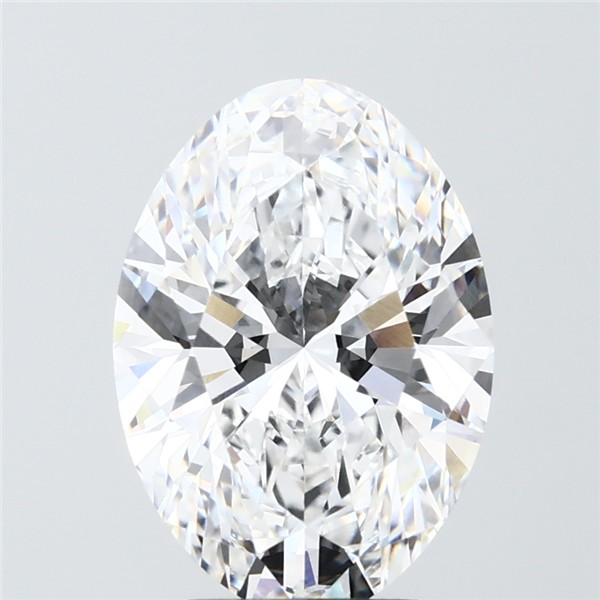 4.09 ct. oval Lab Grown Diamond front image