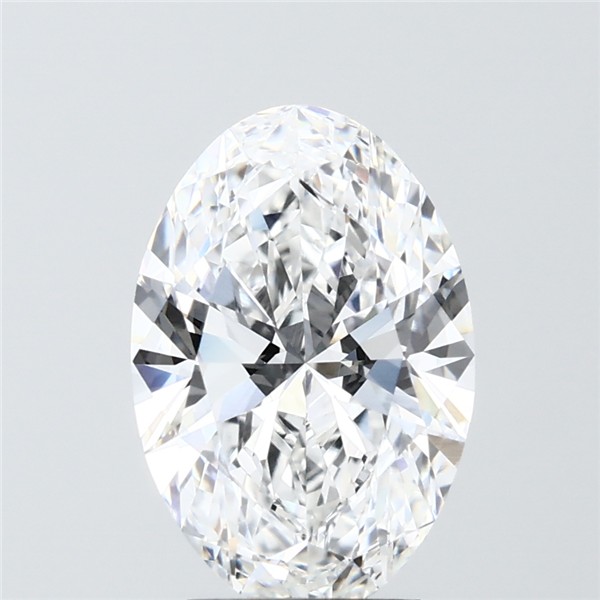3.08 ct. oval Lab Grown Diamond front image