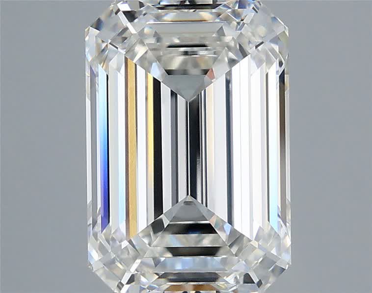 4.04 ct. emerald Lab Grown Diamond front image