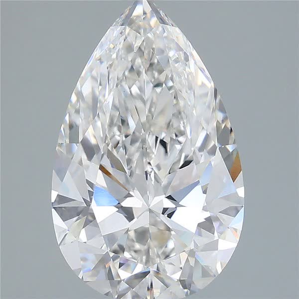 4.02 ct. pear Lab Grown Diamond front image