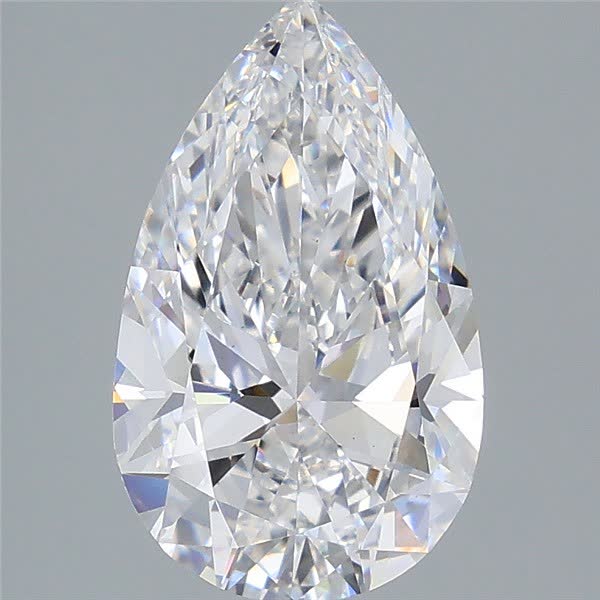 3.01 ct. pear Lab Grown Diamond front image