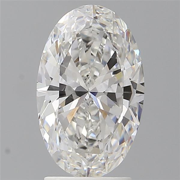 2.56 ct. oval Lab Grown Diamond front image