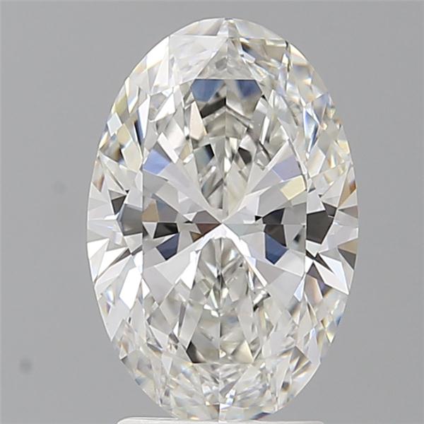 2.60 ct. oval Lab Grown Diamond front image