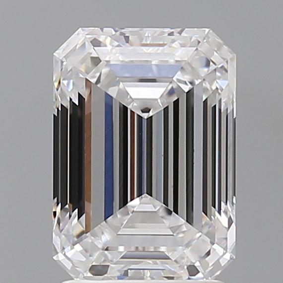 2.57 ct. emerald Lab Grown Diamond front image