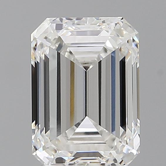 2.59 ct. emerald Lab Grown Diamond front image