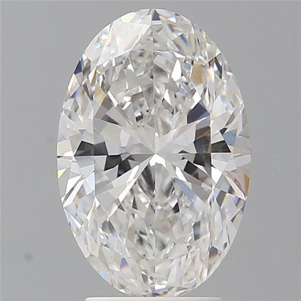 3.54 ct. oval Lab Grown Diamond front image