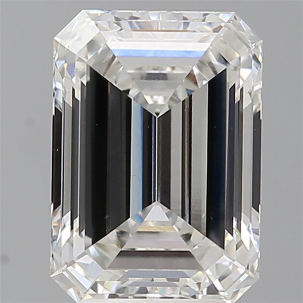 4.01 ct. emerald Lab Grown Diamond front image