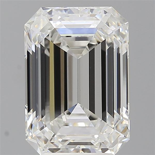 4.60 ct. emerald Lab Grown Diamond front image