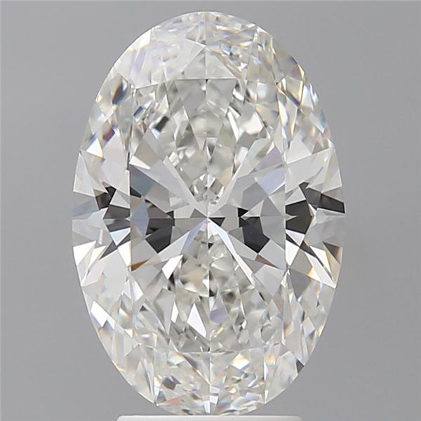 4.02 ct. oval Lab Grown Diamond front image