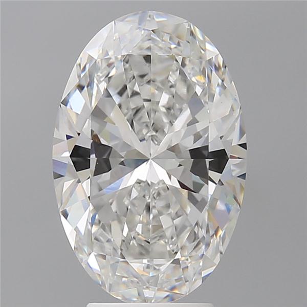 4.58 ct. oval Lab Grown Diamond front image