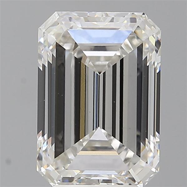 4.07 ct. emerald Lab Grown Diamond front image