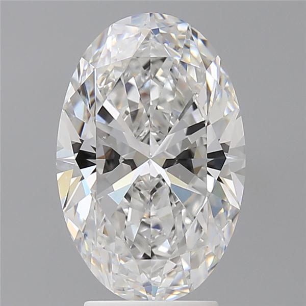 3.60 ct. oval Lab Grown Diamond front image