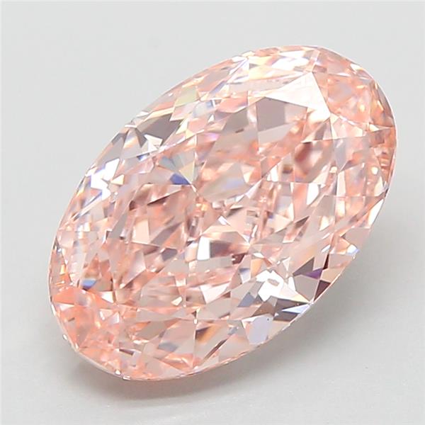 3.03 ct. oval Lab Grown Diamond front image