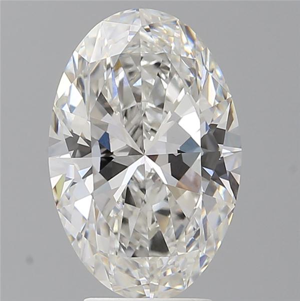 4.05 ct. oval Lab Grown Diamond front image