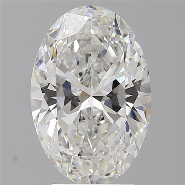 3.60 ct. oval Lab Grown Diamond front image