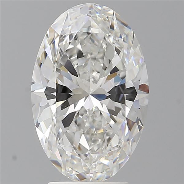 4.07 ct. oval Lab Grown Diamond front image