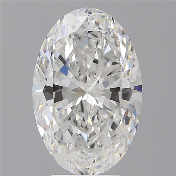 4.57 ct. oval Lab Grown Diamond front image