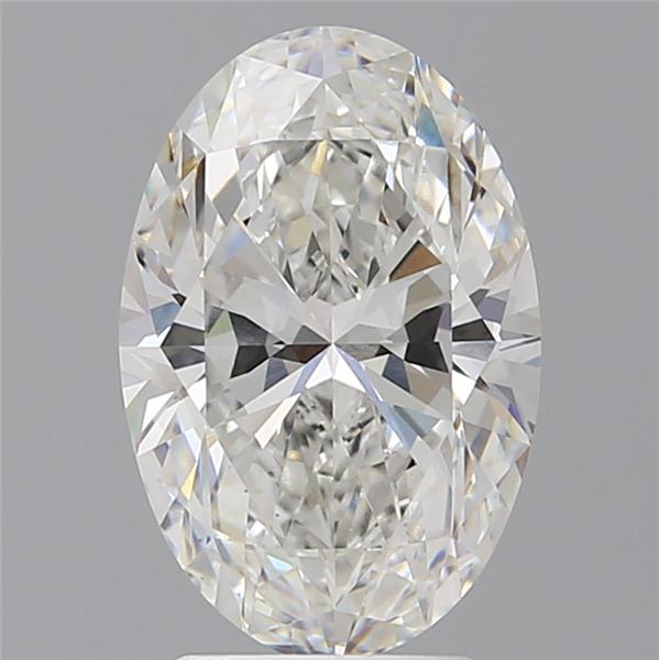 3.50 ct. oval Lab Grown Diamond front image