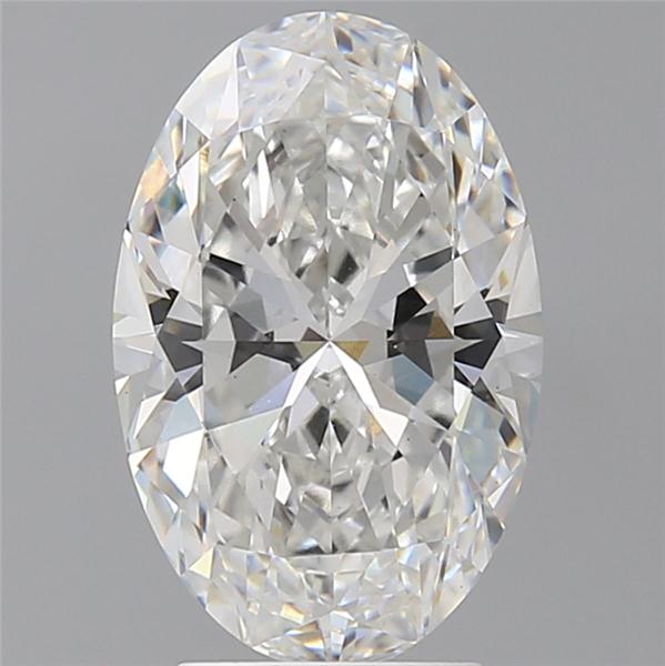 3.54 ct. oval Lab Grown Diamond front image