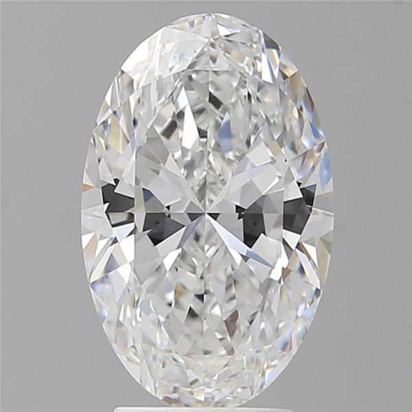 3.60 ct. oval Lab Grown Diamond front image