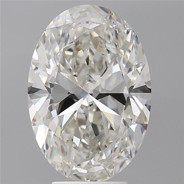 5.08 ct. oval Lab Grown Diamond front image