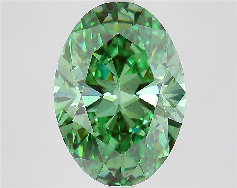 5.09 ct. oval Lab Grown Diamond front image