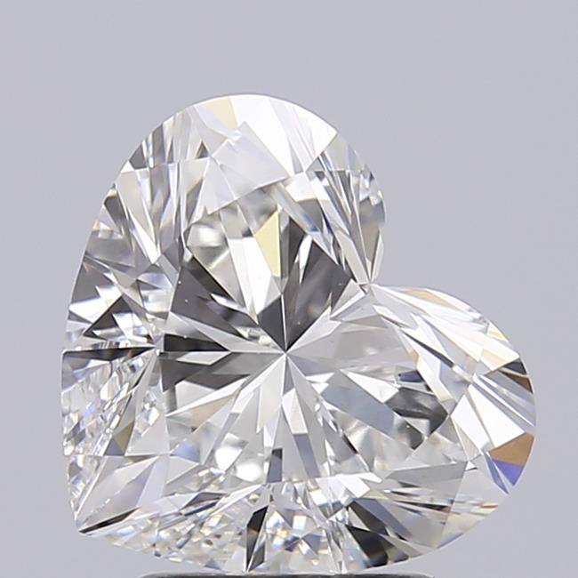 2.57 ct. heart Lab Grown Diamond front image