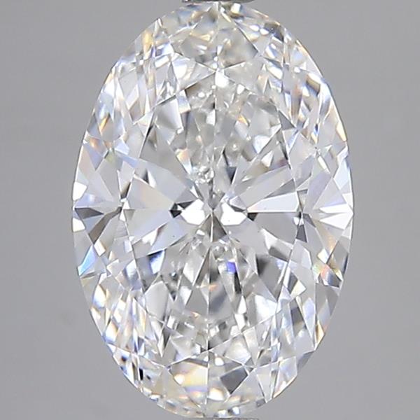 4.03 ct. oval Lab Grown Diamond front image