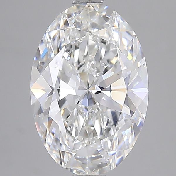 3.50 ct. oval Lab Grown Diamond front image