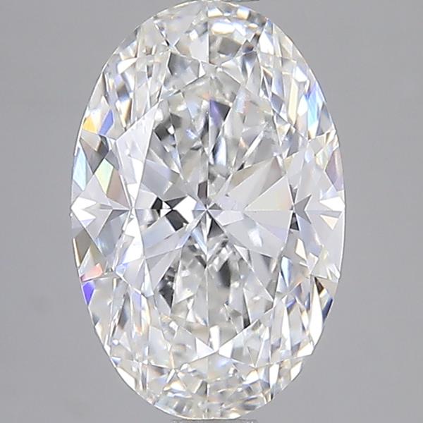 3.01 ct. oval Lab Grown Diamond front image